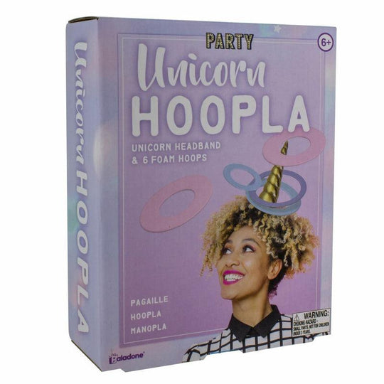 Unicorn Hoopla Head Fun Ring Toss Hen Party Game