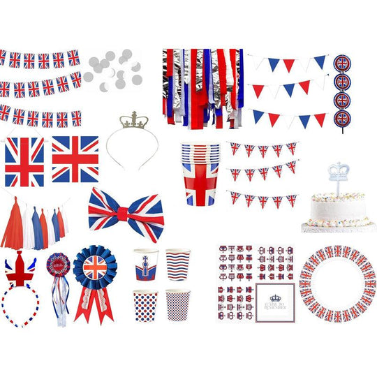 Union Jack Party Accessories