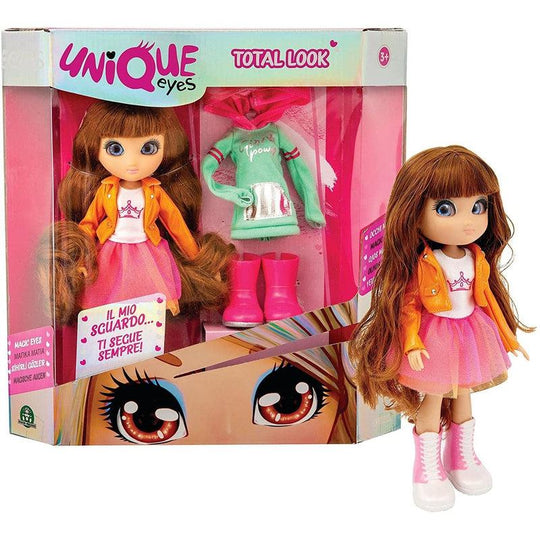 Unique Eyes Total Look Fashion Doll with Lifelike Eyes - Sophia
