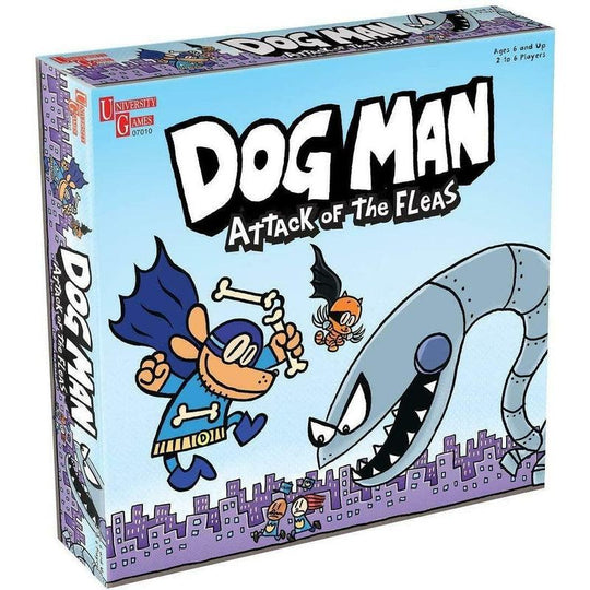 University Games Dog Man Attack Of The Fleas Board Game