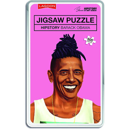 University Games Lagoon Barack Obama Hipstory 500 Piece Jigsaw Puzzle