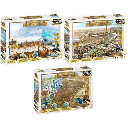 University Games Scratch Off 500 Piece Jigsaw Puzzle