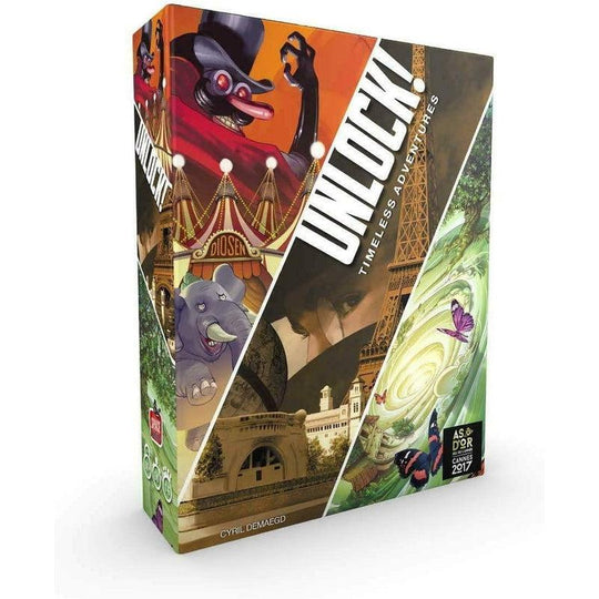 Unlock 6! Timeless Adventures Board Game