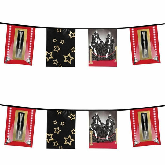 VIP Bunting Hollywood Oscar Star Awards Celebrity Party Decoration Flag Banner