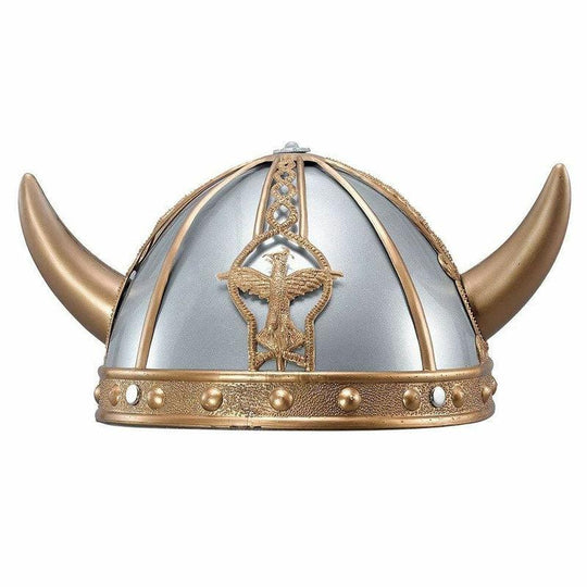 Viking Helmet Fancy Dress Costume Accessory Saxon Medieval Warrior