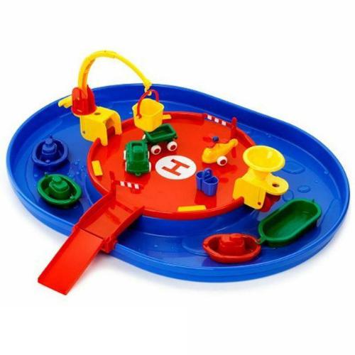 Viking Toys City Harbour & Single Story Garage Water & Sand Kids Toy Playset