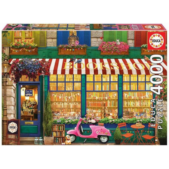 Vintage Bookshop 4,000 Puzzle