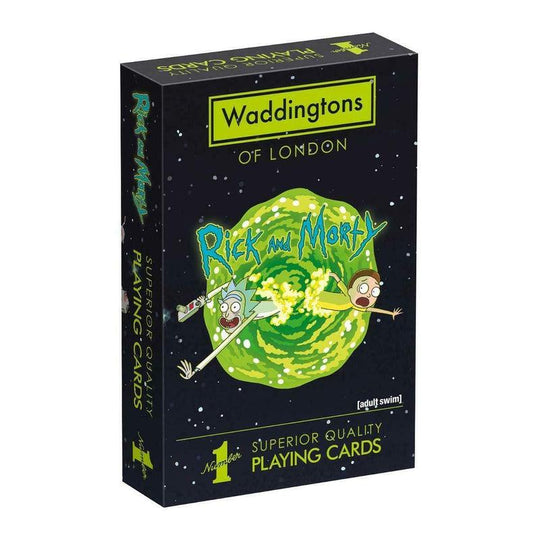 Waddingtons No 1 Rick & Morty Playing Cards