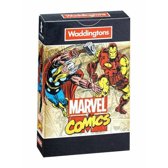 Waddingtons Number 1 Marvel Retro Comics Playing Cards