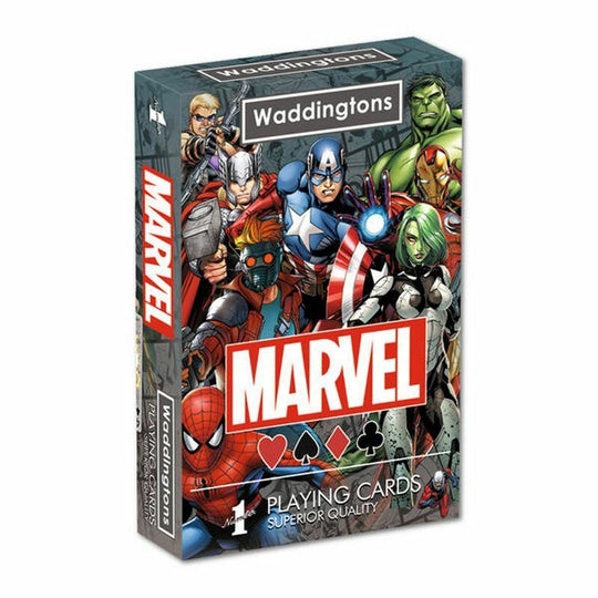 Waddingtons Number 1 Marvel Universe Comic Playing Cards