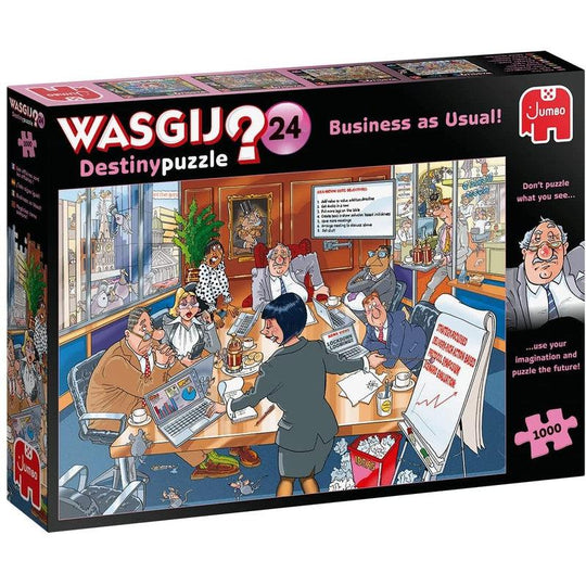 Wasgij Destiny 24 - Business As Usual 1000 Piece Jigsaw