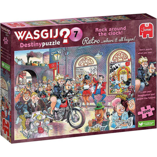 Wasgij Destiny 7 - Rock Around The Clock 1000 Piece Jigsaw Puzzle