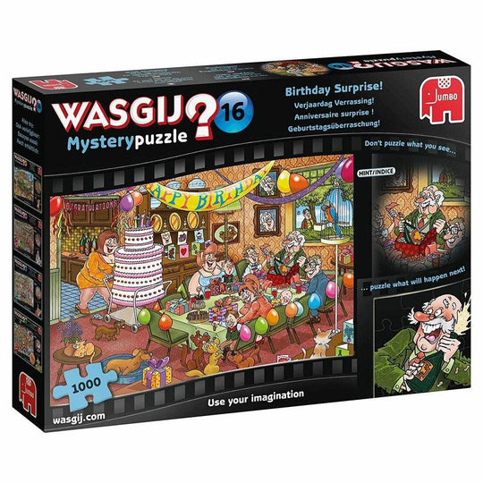 Wasgij Mystery 16 - Birthday Surprise! 1000Pc Jigsaw Puzzle