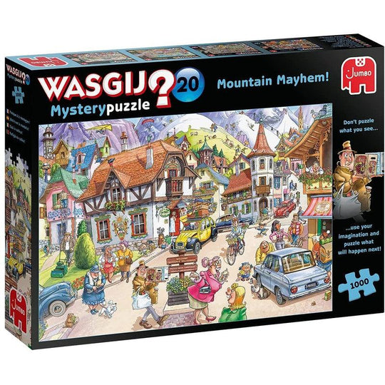 Wasgij Mystery 20 - Mountain Mayhem! 1000Pc Jigsaw Puzzle