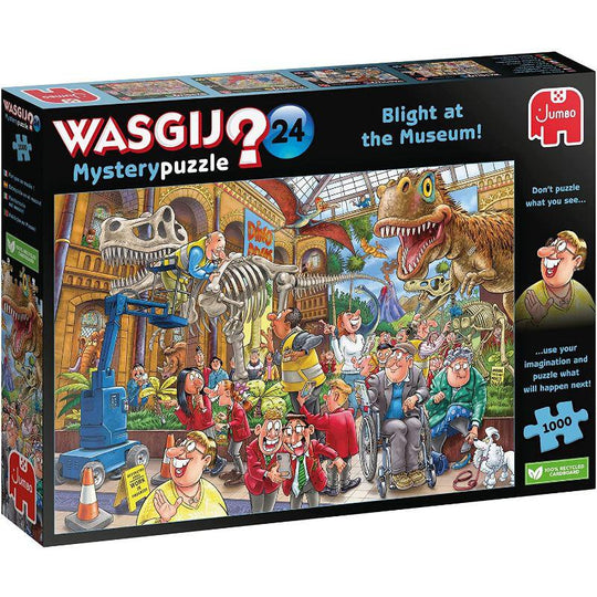 Wasgij Mystery 24 - Blight At The Museum 1000 Piece Jigsaw Puzzle