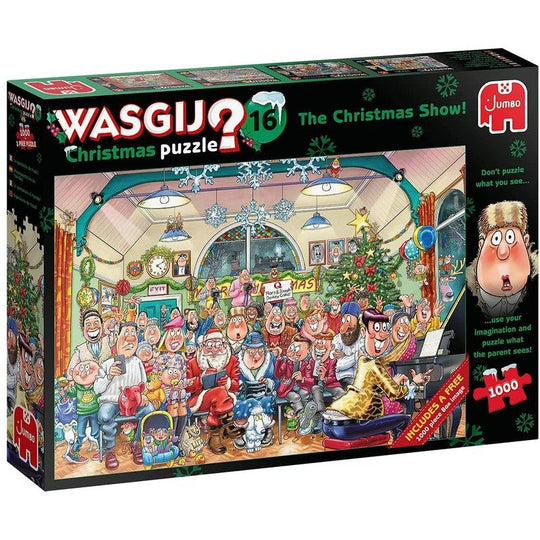 Wasgij Original 16 - The Christmas Show 1000Pc Jigsaw Puzzle