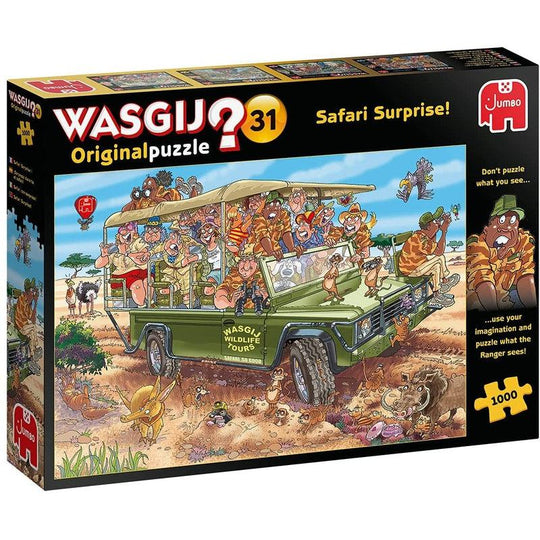 Wasgij Original 31 - Safari Surprise!  1000Pc Jigsaw Puzzle