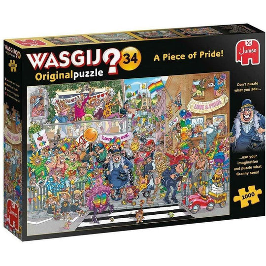 Wasgij Original 34 - A Piece of Pride! 1000Pc Jigsaw Puzzle