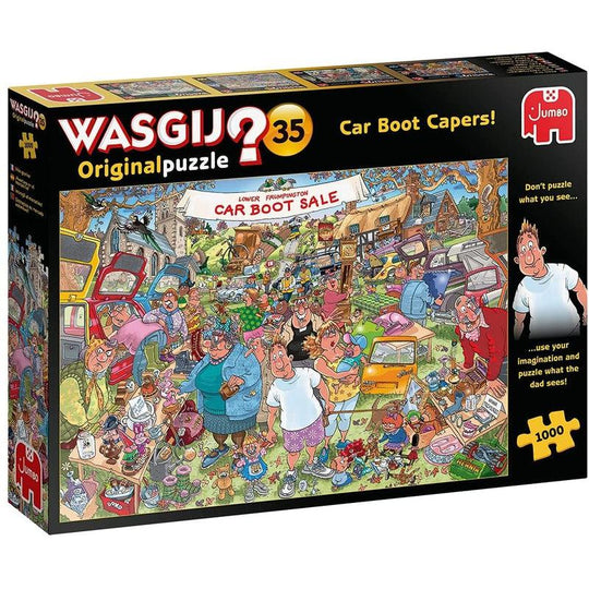 Wasgij Original 35 - Car Boot Capers 1000Pc Jigsaw Puzzle
