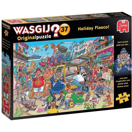Wasgij Original 37 - Holiday Fiasco 1000Pc Jigsaw Puzzle