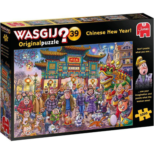 Wasgij Original 39 - Chinese New Year! 1000 Piece Jigsaw Puzzle