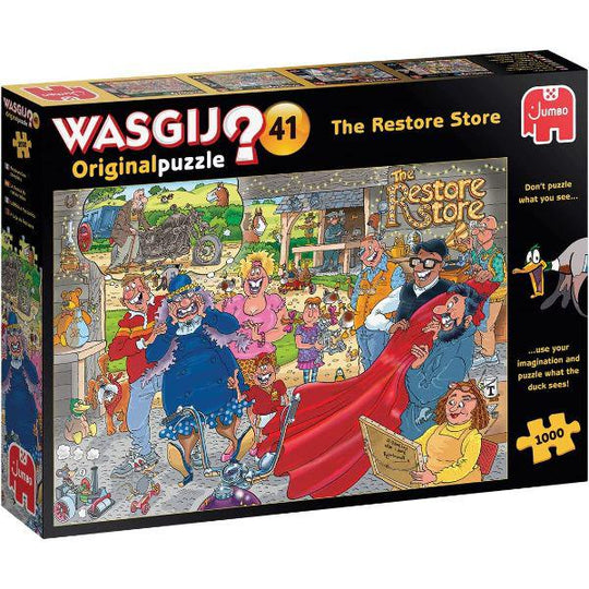 Wasgij Original 41 - The Restore Store 1000 Piece Jigsaw Puzzle