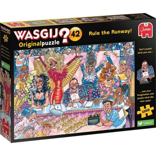 Wasgij Original 42 - Rule The Runway 1000 Piece Jigsaw Puzzle