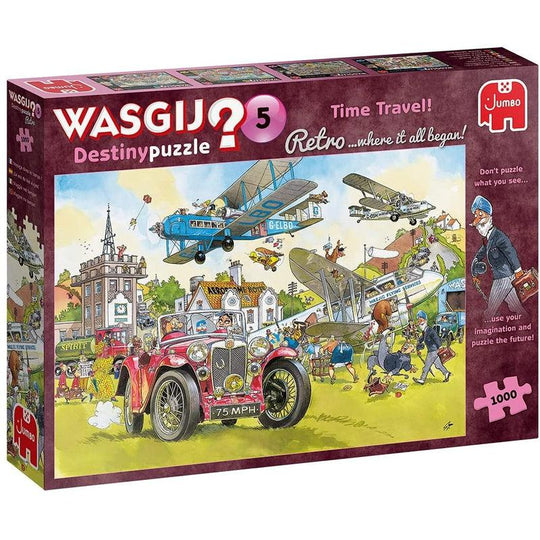 Wasgij Retro Destiny 5 - Time Travel! 1000Pc Jigsaw Puzzle