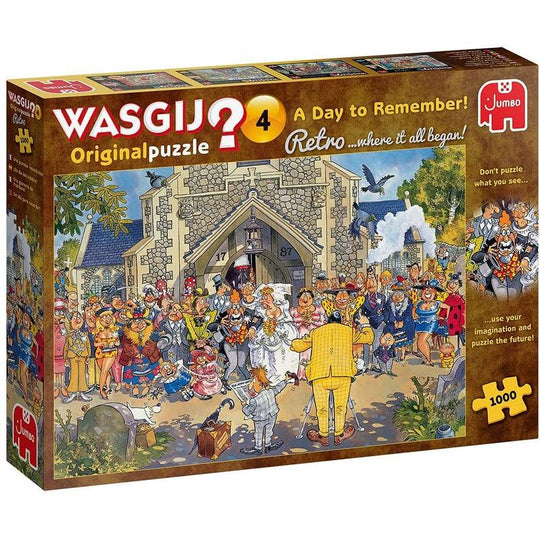 Wasgij Retro Original 4 - A Day to Remember! 1000Pc Jigsaw Puzzle