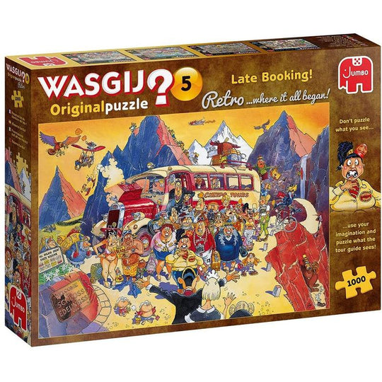 Wasgij Retro Original 5 - Late Booking! 1000Pc Jigsaw Puzzle