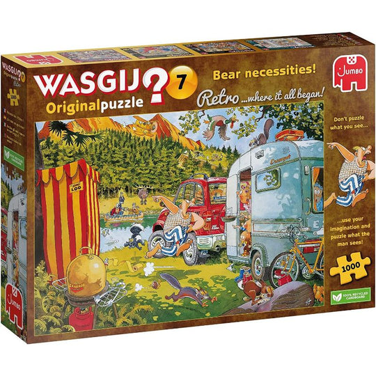 Wasgij Retro Original 7 - Bear Necessities 1000 Piece Jigsaw Puzzle