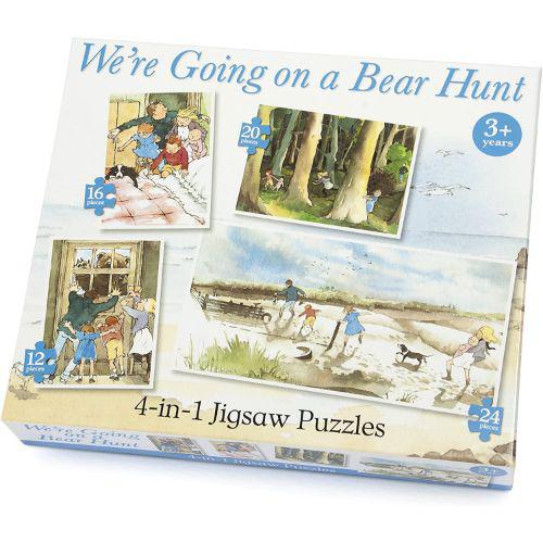 We're Going On A Bear Hunt 4-in-1 Jigsaw Puzzle