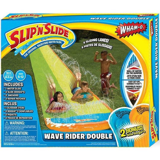 Wham-O Slip N Slide Wave Rider Double Boogie Water Slide
