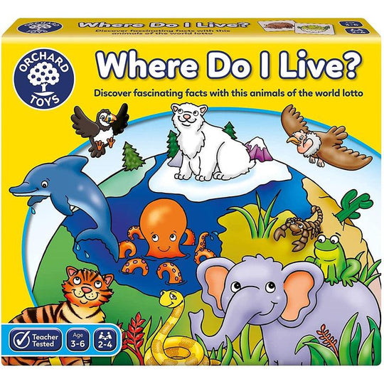 Where Do I Live Game