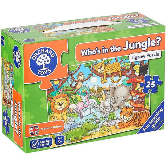 Who's in the Jungle? Jigsaw Puzzle