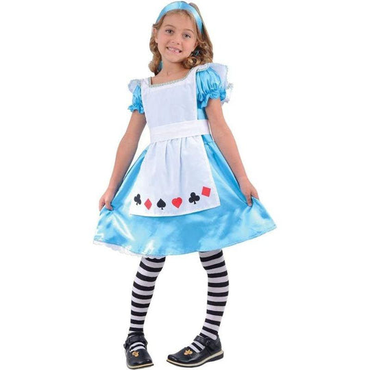 Wicked Costumes Alice in Wonderland Storybook Alice Girl's Fancy Dress Costume