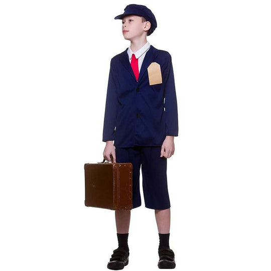 Wicked Costumes Child Boys WW2 Evacuee Boy Fancy Dress
