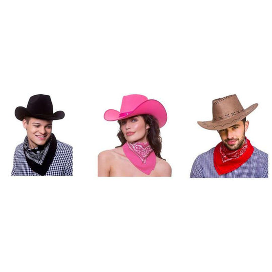 Wicked Costumes Cowboy Bandana Adult Fancy Dress Accessory