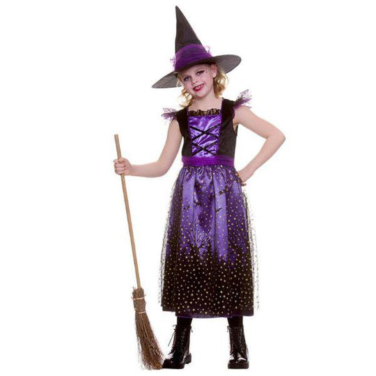 Wicked Costumes Enchanting Witch Deluxe Girl's Fancy Dress Costume