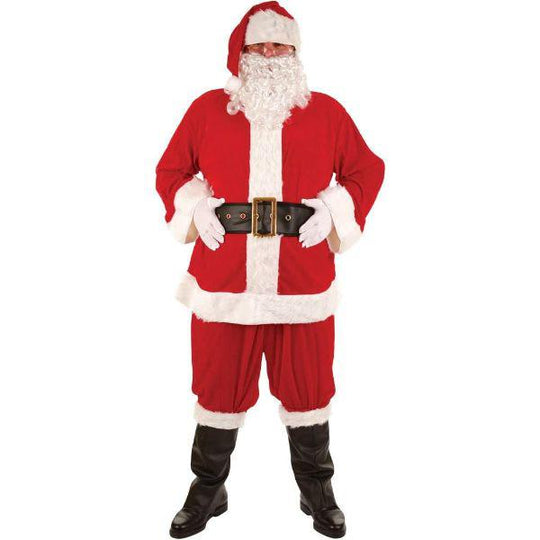 Wicked Costumes Father Christmas Santa Claus Suit Adult Unisex Fancy Dress Costume