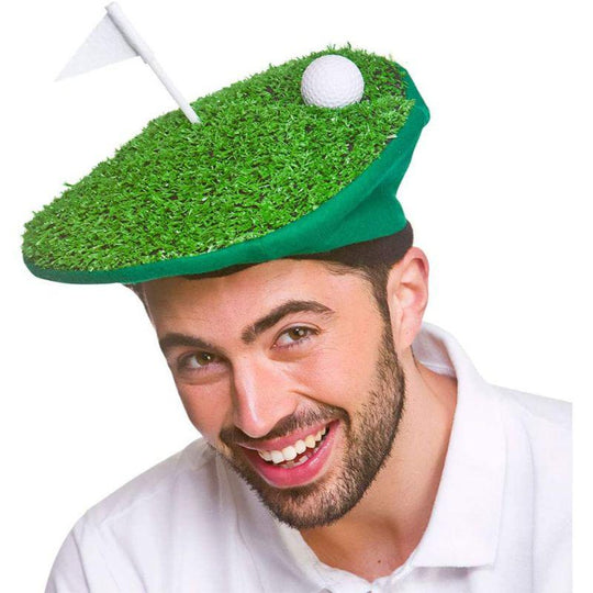 Wicked Costumes Funny Golf Hat Adult Unisex Fancy Dress Costume Accessory
