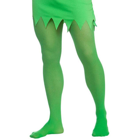 Wicked Costumes Green Elf Tights Men's Fancy Dress Costume Accessory