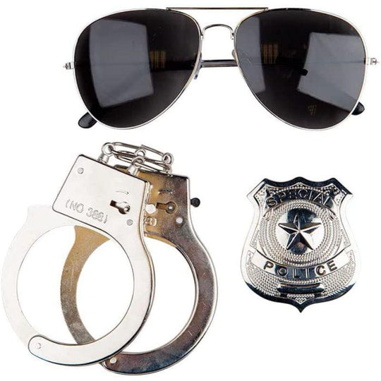 Wicked Costumes Instant Police Cop Set Fancy Dress Accessory