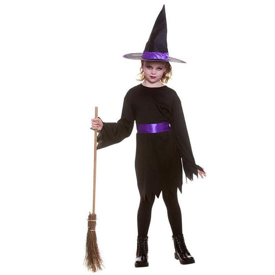 Wicked Costumes Midnight Witch Girl's Fancy Dress Costume