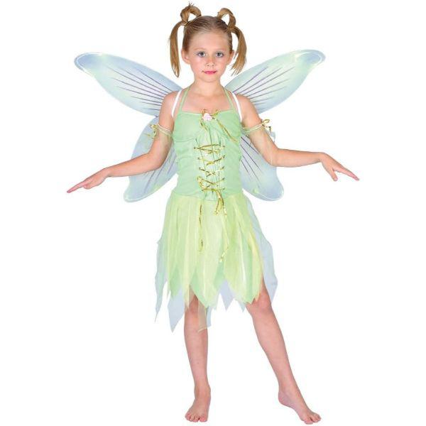 Wicked Costumes Neverland Fairy Girl's Fancy Dress Costume - The Online ...