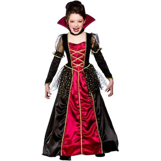 Wicked Costumes Princess Vampira Girl's Halloween Fancy Dress Costume