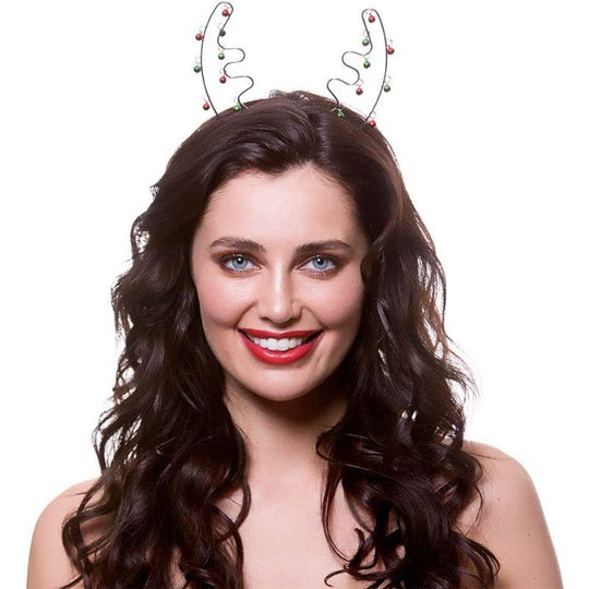 Wicked Costumes Reindeer Antlers on a Headband Fancy Dress Costume Accessory