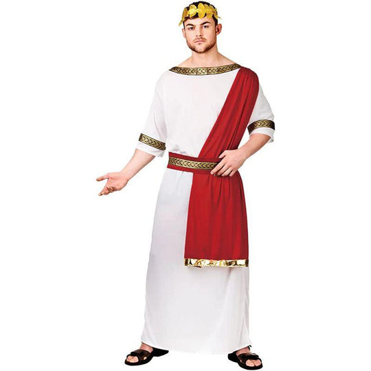 Wicked Costumes Roman Emperor Men's Fancy Dress Costume