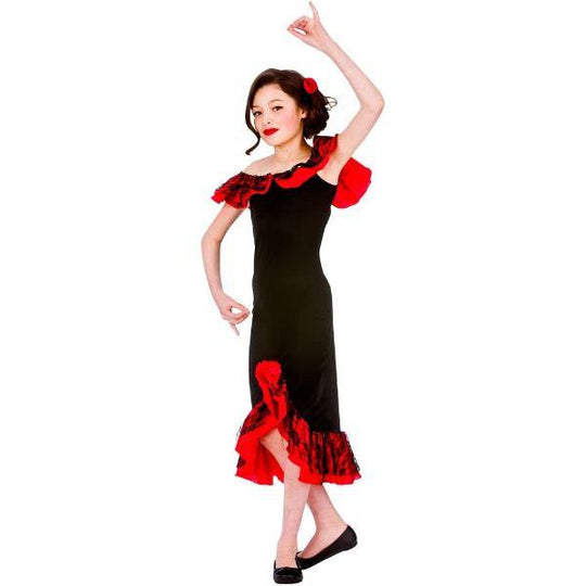 Wicked Costumes Spanish Senorita Child Girl's Fancy Dress Costume