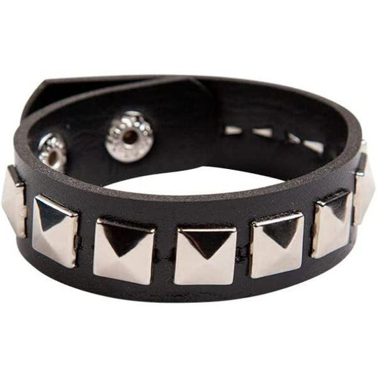 Wicked Costumes Studded Punk Wristband Adult Unisex Fancy Dress Costume Accessory